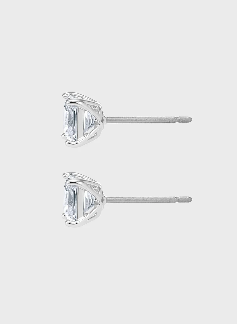 SWAROVSKI Attract Square Stud Earrings