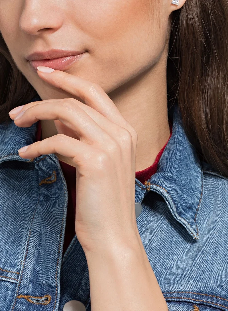 SWAROVSKI Attract Square Stud Earrings