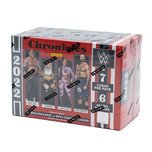 Panini 2022 Panini Chronicles WWE Wrestling Blaster Box - Image 4