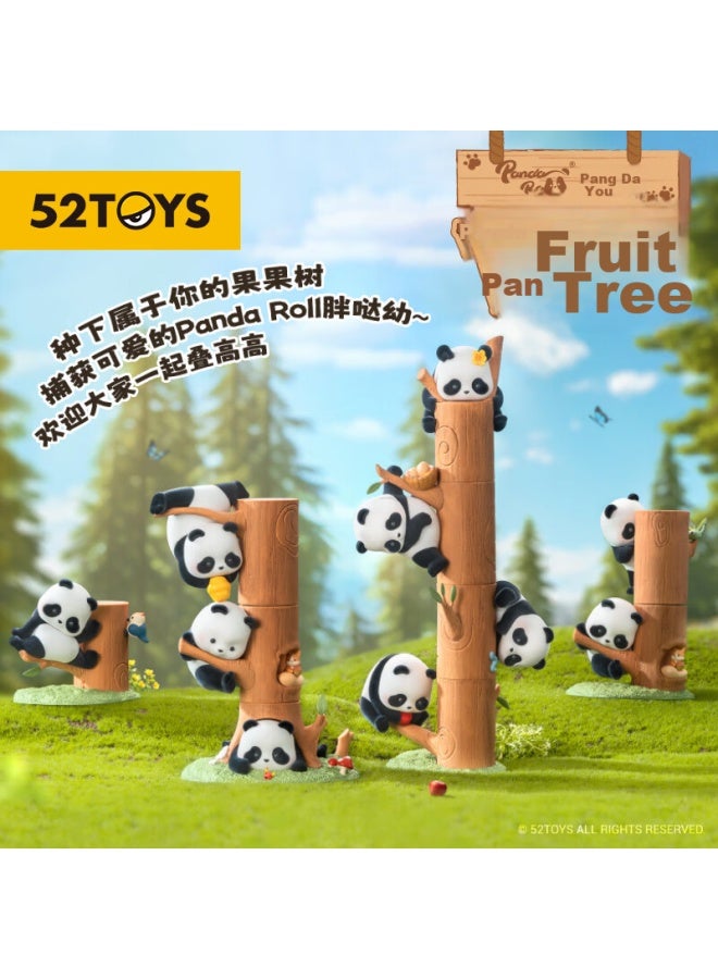 52toys Panda Roll, Cute Panda Fruit Tree Blind Box, Trendy Creative Decoration, Single Piece Birthday Gift - Image 2