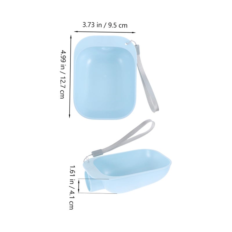 Self Filling Pet Water Bottle Portable No Spill Dog Bowl Cat Feeder With Travel Bag - Image 3