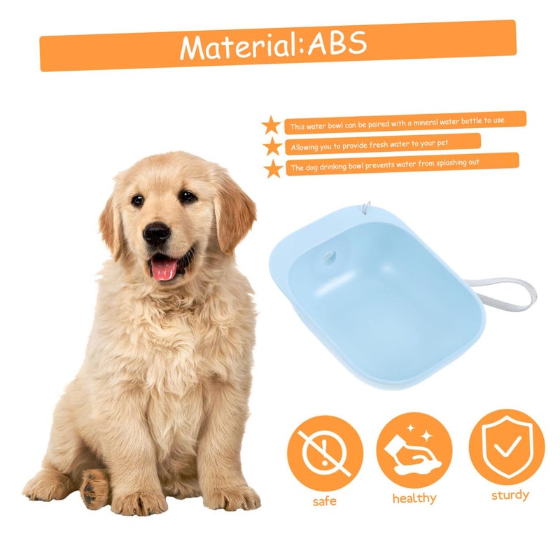 Self Filling Pet Water Bottle Portable No Spill Dog Bowl Cat Feeder With Travel Bag - Image 4