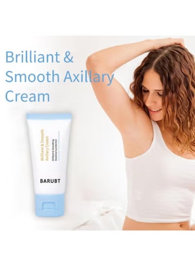 BARUBT Underarm Deodorant, Brightening and Moisturizing Cream for Brightening and Smoothing Underarms 30g - Image 2