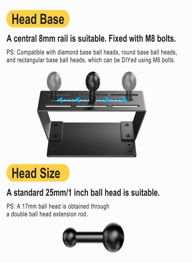 Surfcabin Dash Mount Phone Holder, Mobile Holder for 2015-2020 F150 2017-2022 F250 F350 Metal Cellphone Mounting Bracket Stand for Most Cell Phones - Image 5