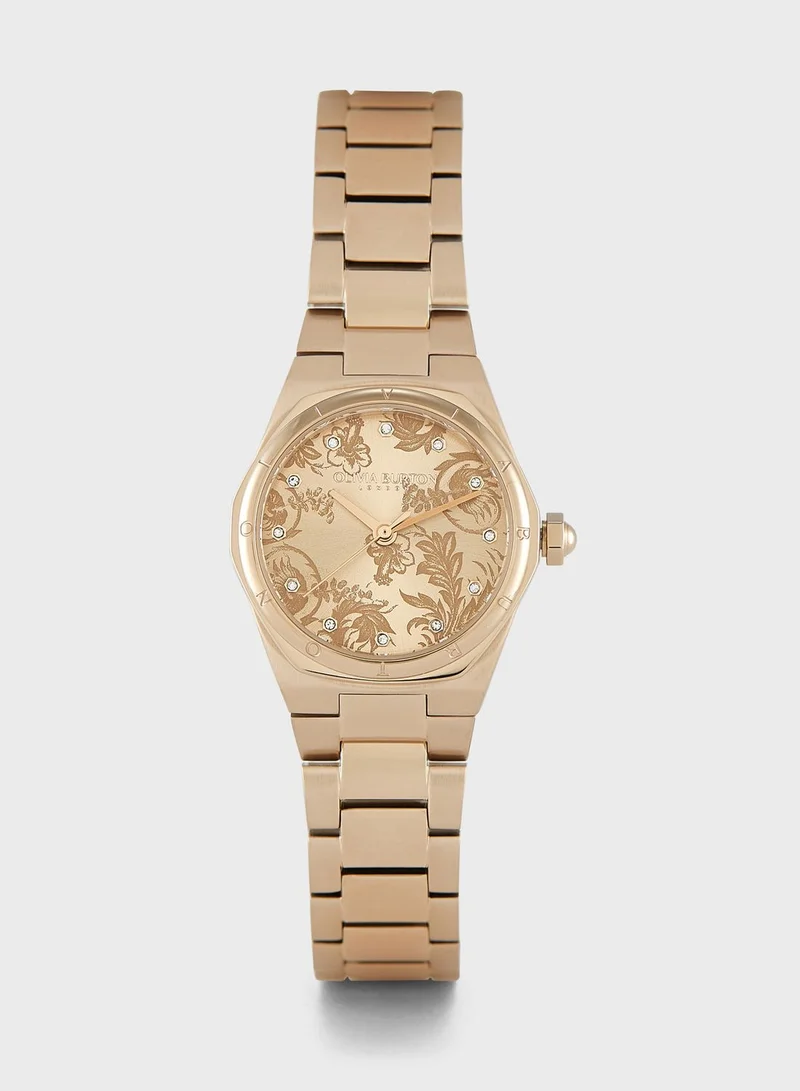 OLIVIA BURTON Sports Luxe 
Mini Hexa Analog Watch