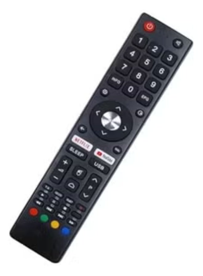 ELTRAZONE Remote Control for Dansat Smart TV – Universal Wireless TV Remote Compatible with All Dansat Models, Easy Setup, Long Battery Life, Fast Response, Perfect Replacement for Lost or Broken Controllers, Supports Voice Commands, High Precision Buttons for Seamless Navigation - Image 2