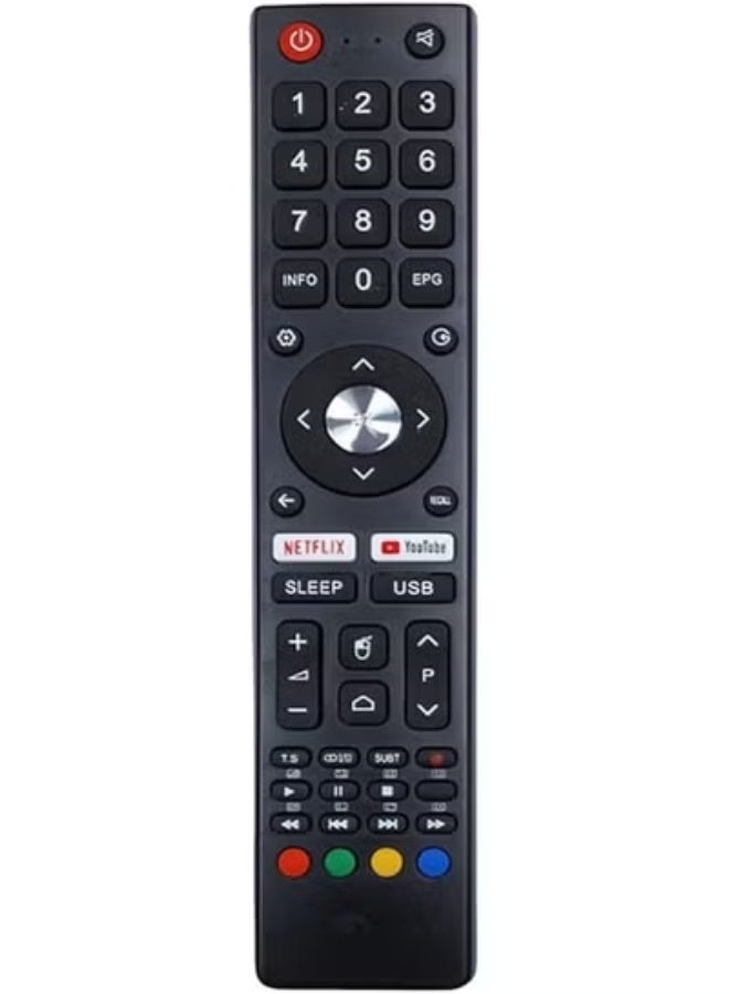 ELTRAZONE Remote Control for Dansat Smart TV – Universal Wireless TV Remote Compatible with All Dansat Models, Easy Setup, Long Battery Life, Fast Response, Perfect Replacement for Lost or Broken Controllers, Supports Voice Commands, High Precision Buttons for Seamless Navigation - Image 3