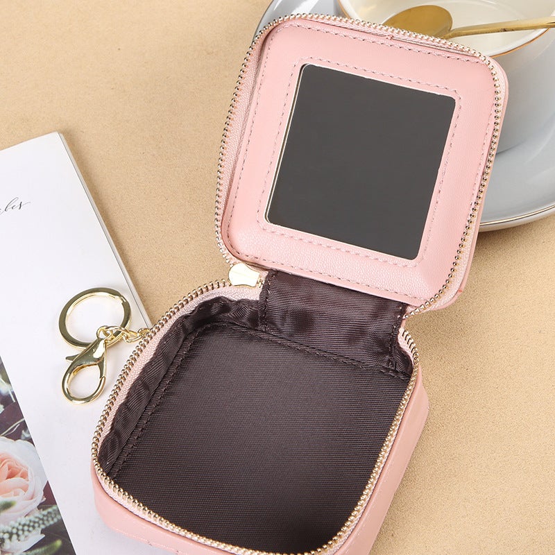 Multifunctional Solid Color PU Leather Wallet, RFID Blocking Design Portable Daily Storage Purse for Cards Cash Coin Business Use - Image 3