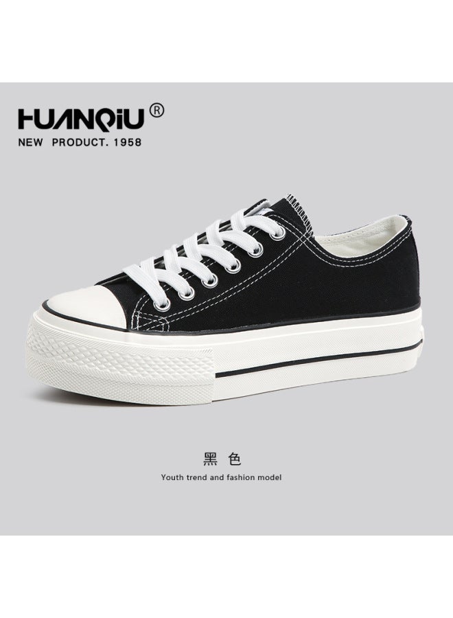 Global Canvas Shoes Spring Thin Breathable Niche Design Sneakers Trend Shoes Versatile Flat Lightweight