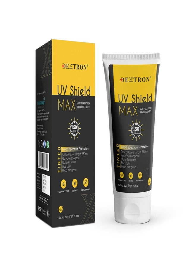 Dextron UV Shield Max Anti-Pollution Sunscreen Gel - Broad Spectrum Protection (50g) - Image 2
