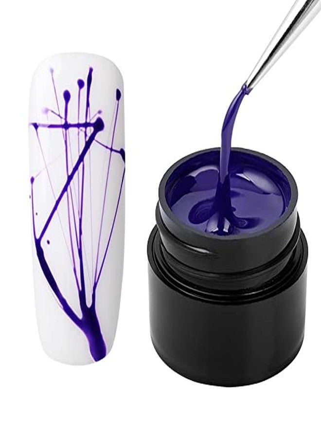 ROSALIND 5ml Spider Gel Bright for Nail Art Design LED/UV Lamp Long Lasting Quick Drying Art Wire Drawing Pulling Nail Polish Gel (Brush Not Included - A427) - Image 1