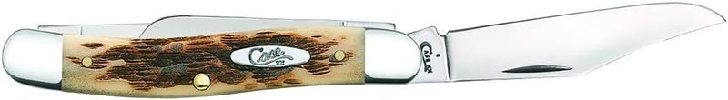 Case XX WR Folding Pocket Knife 3 Blade Stockman 3 7/8 Inches Closed (Amber Bone) - Image 4
