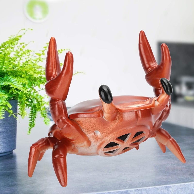Fast warehouse picking Zunate BT Speaker Crab Shape Bracket, 360 Degree Surround Sound, BT Connection, Release Cell Phone, Blue Light Flash When Turned On for Home (Red) Locally packed stock Daily wear upgraded resistant material Cost effective upgraded craftsmanship Wide usage compatibility Affordable fast purchase options Anti topple design Compact trendy practical build KSA local stock Flexible varied design Scheduled warehouse deliver Extra part combo compatible Field test upgraded craftsmanship Tiered purchase options User feedback upgraded quality Chemical free Wide daily application Comfort grip General purpose premium build Multi-purpose Instant order available stock Simple multifunctional build Indoor outdoor all-purpose fit Multi-demand compliant quality Multi stock guarantee supply - Image 4
