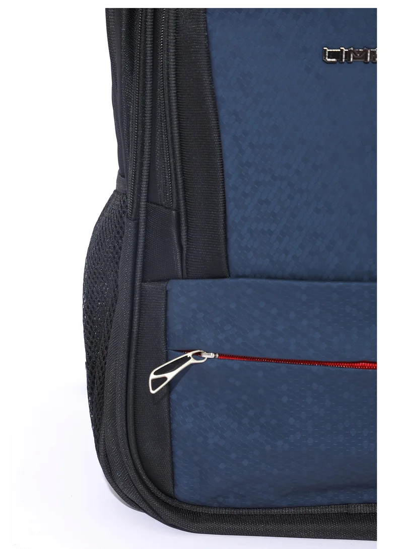 ليمرا شنطة ظهر بتصميم كلاسيك وأنيق مقاس 20 بوصة لون  أسود / أزرق