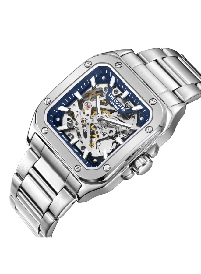 لي كوبر Men's Metal Automatic Watch LC08198.390 - 39X48 mm