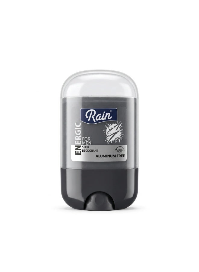 ENERGIC STICK DEODORANT 48H ALUMINUM FREE FOR MEN 50ml