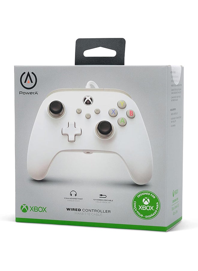 باور أيه وحدة تحكم سلكية PowerA - أبيض - Xbox One/Series X - Image 5
