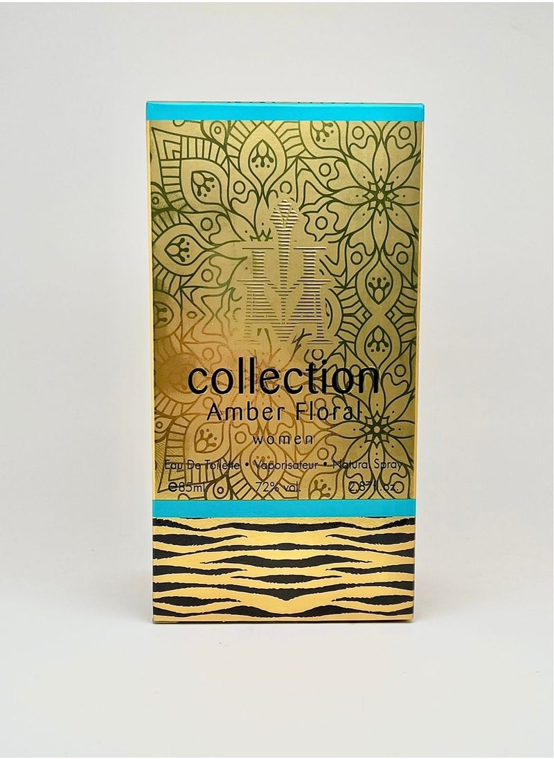 HM Collection Amber Floral EDT For Women 85 ml  - Image 2