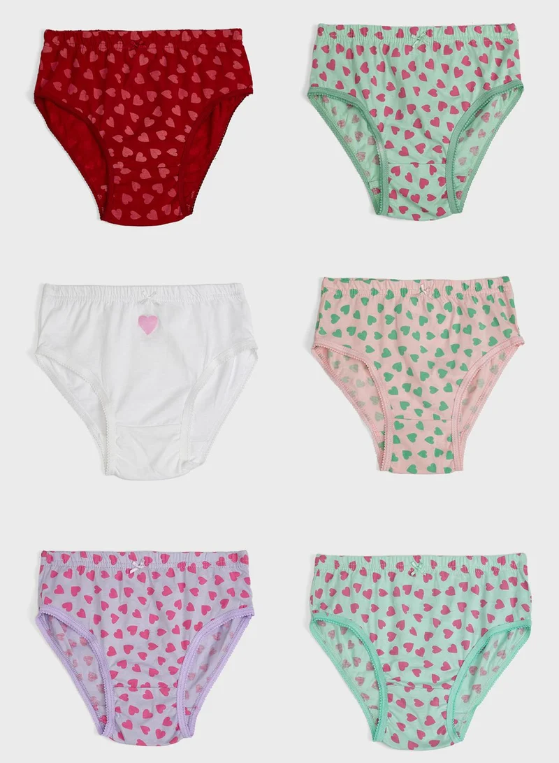 Pinata Pack Of 7 Printed Girls Brief