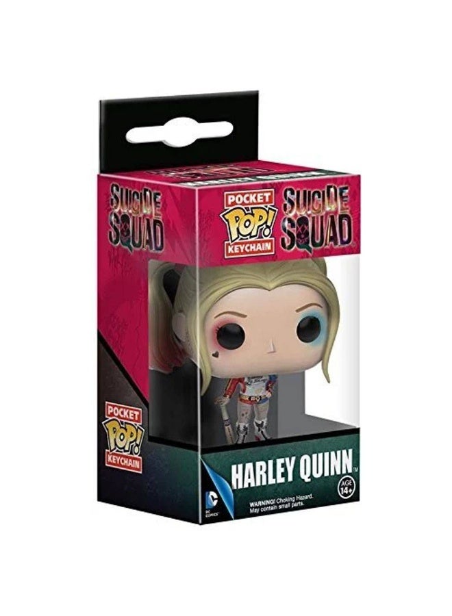 Funko Pocket POP! Suicide Squad Harley Quinn Vinyl Keychain (3.81 cm) - Image 1