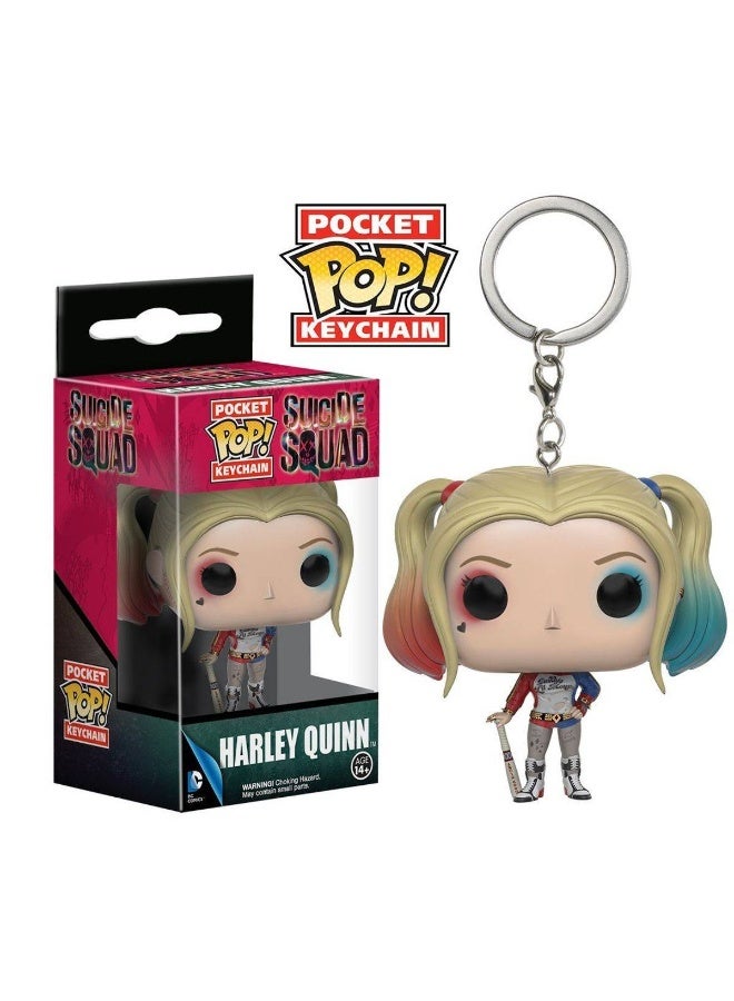 Funko Pocket POP! Suicide Squad Harley Quinn Vinyl Keychain (3.81 cm) - Image 2