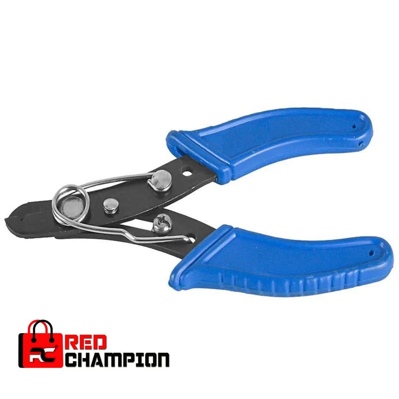 Red Champion Safe Metal Cable Wire Cutter 6 Inch Wire StripperWire Cutter for Electrical Work and Home Repair Tool Cable Cutter Clamp 130mm Pack of 4 - Image 2