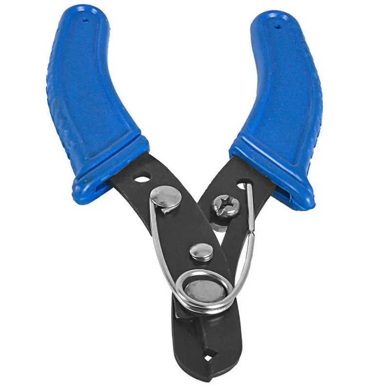 Red Champion Safe Metal Cable Wire Cutter 6 Inch Wire StripperWire Cutter for Electrical Work and Home Repair Tool Cable Cutter Clamp 130mm Pack of 4 - Image 4