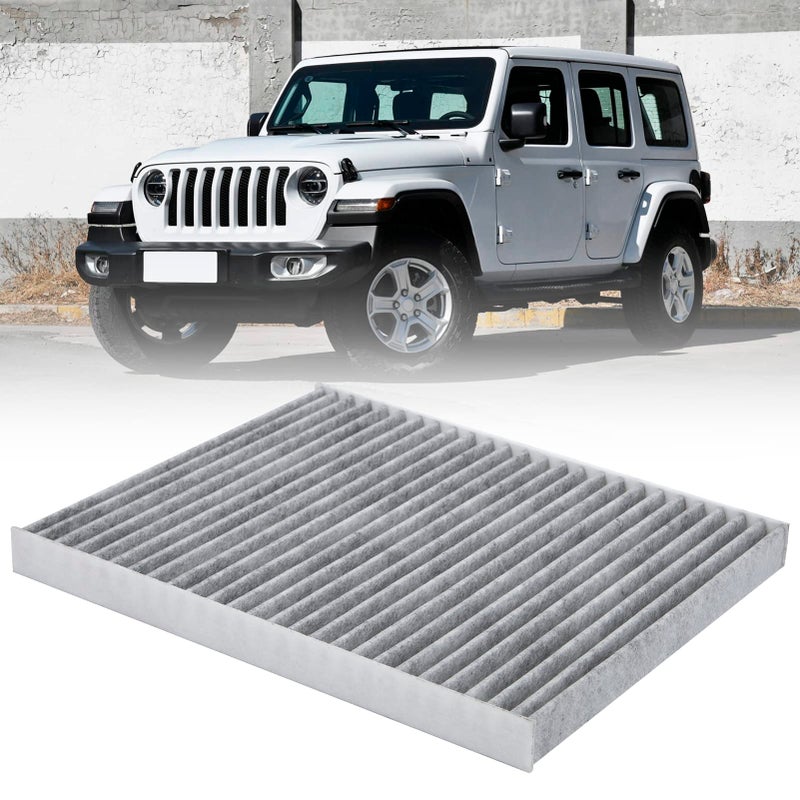 CF12450 Cabin Air Filter Replacement Fit for 2018 2019 2020 2021 2022 Wrangler and Gladiator Replaces68301863AA WP10371