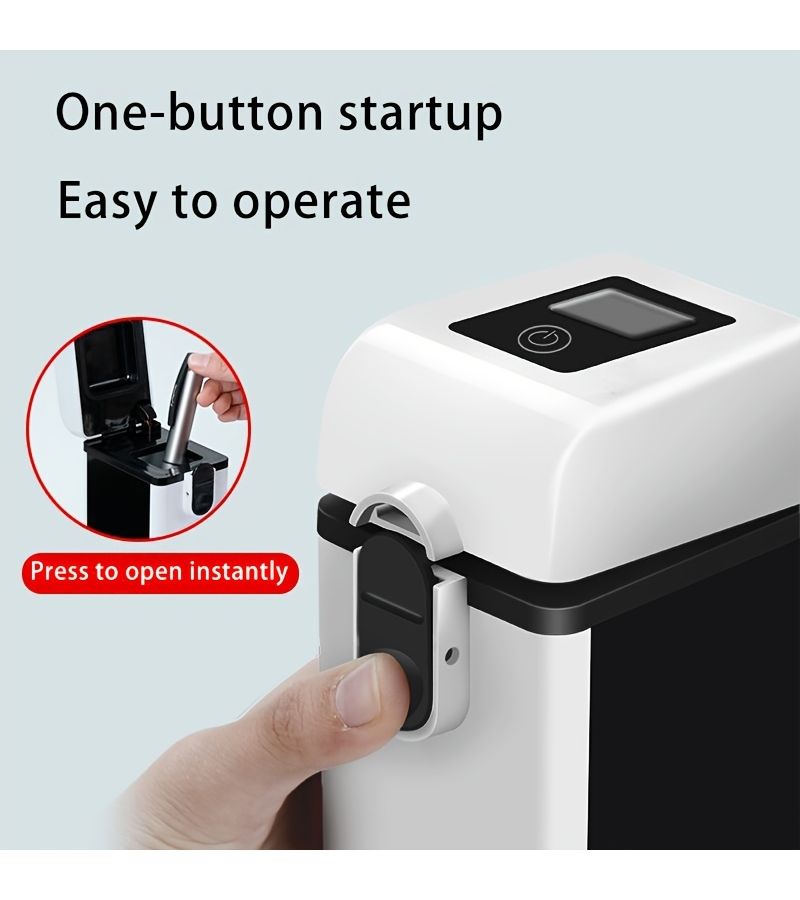 Portable Mini Fridge Compact Cooler USB Powered Fast Cooling DC Power for Camping Travel Boats Trucks RVs Picnics Outdoor Adventures Road Trips Everyday Use Black And White - Image 3