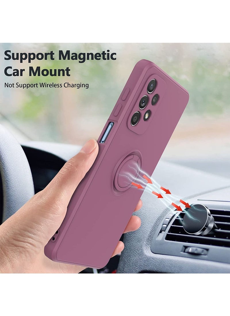 Samsung Galaxy A13 4G Case with Ring Kickstand Cmaera Protector Silicone A13 Cover Microfiber Linner Anti-Scratch Shockproof Case with Car Mount Function - pzsku/Z7B96CA10F86645AB455EZ/45/_/1687795043/6dfa34a6-c707-471d-b191-76c606516057