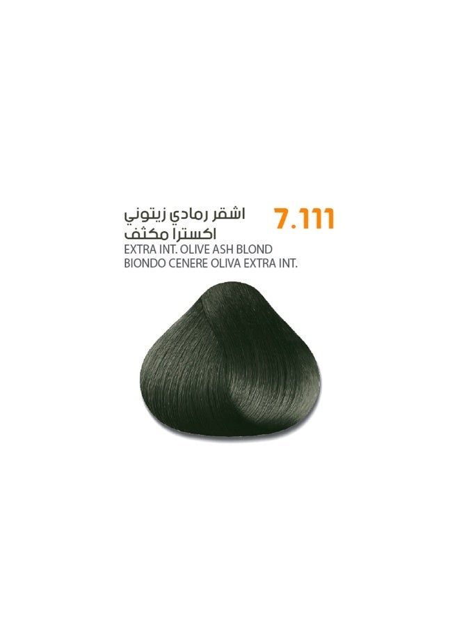 ساڤو كريم صبغة شعر من ساڤو 7.111 أشقر رمادي زيتي كثيف - غني بالمستخلصات العشبية وزيت البليكس ١٠٠ مل - Image 1