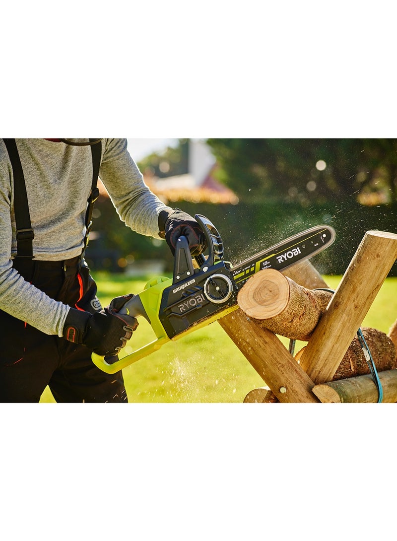 RYOBI Tools Ryobi 18V One+ Cordless Brushless Chainsaw, 30 Cm - Image 4