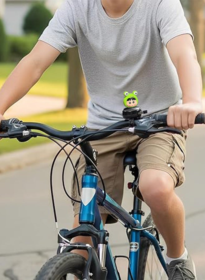 KANGLI 2 Pcs Bike Bell, Loud Crisp Sound Bicycle Horn for, Mountain Bikes, Tricycles, Cycling Accessory for Handlebars - Image 2