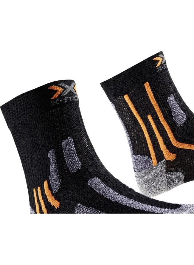 Xbionic Men'S And Women'S Socks, Sweat-Absorbing Marathon Silver Silk Socks V2.0 B000 Black 22.5Cm-24(35-38) - Image 3