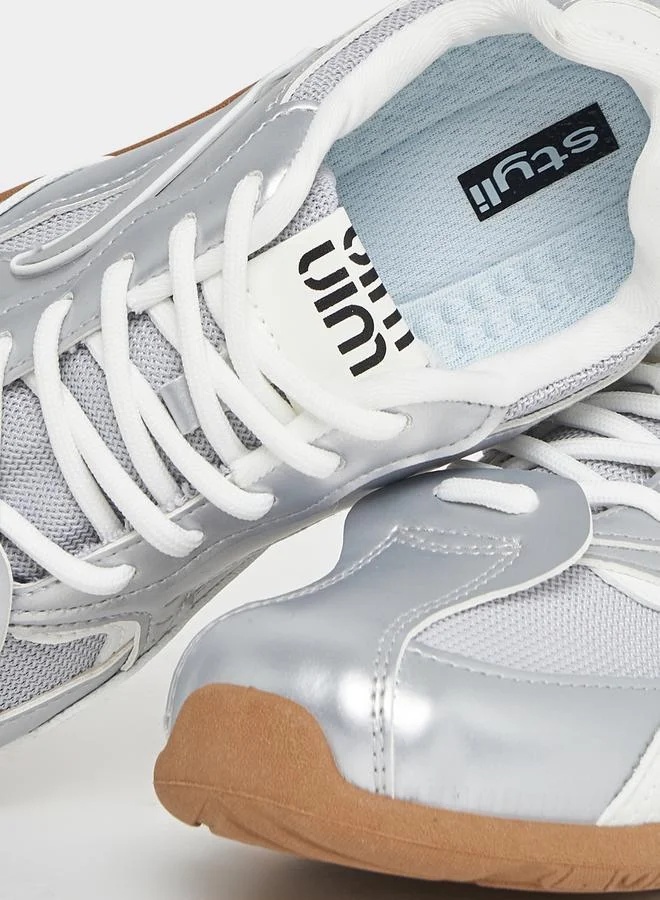 Styli Tennis Design Gum Sole Sneakers