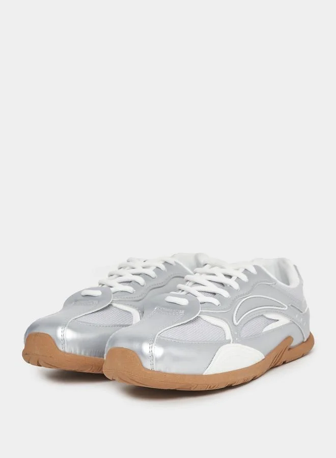 Styli Tennis Design Gum Sole Sneakers