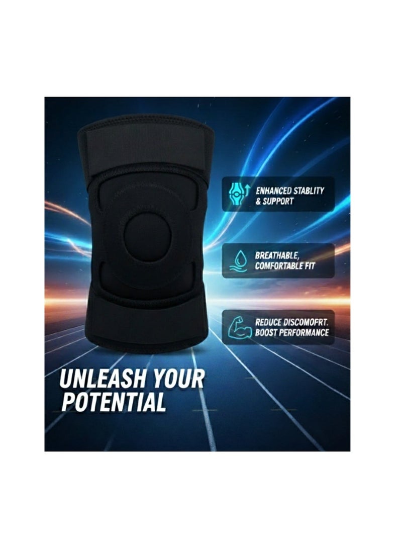 Spall Knee Support Brace for Sports, Gym & Joint Pain Relief – Compression Sleeve for Running, Workout & Injury Recovery - Image 2