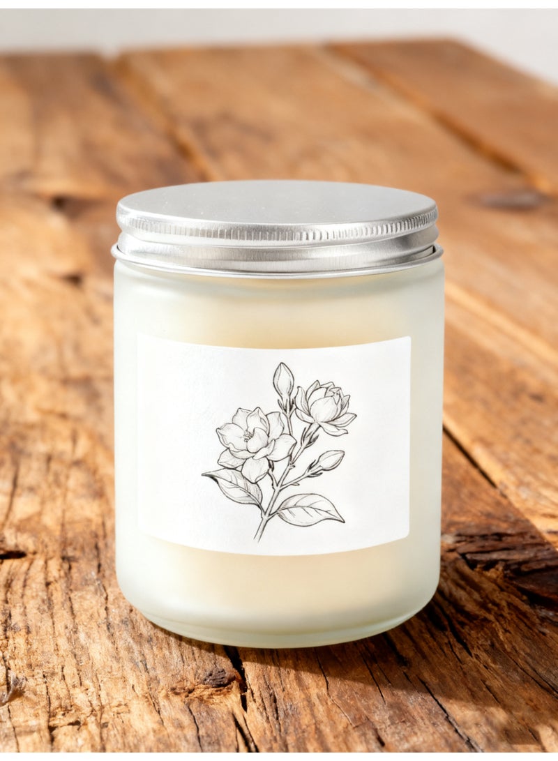 شموع ياسمين المعطرة ، 70 أوقية 50 ساعة تدوم شمعة العطرية ، مجموعة شموع للنساء ، مثالية لهدايا أعياد الميلاد - Image 3