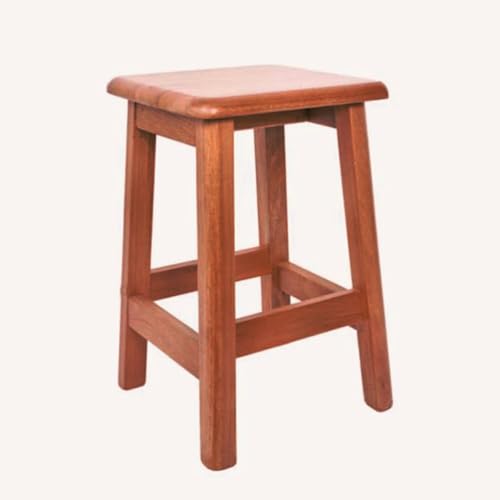 Dantawood Wooden Stool Side Table for Home & Kitchen, Living Room | Wooden Stool Table- 20-Inch - Image 2