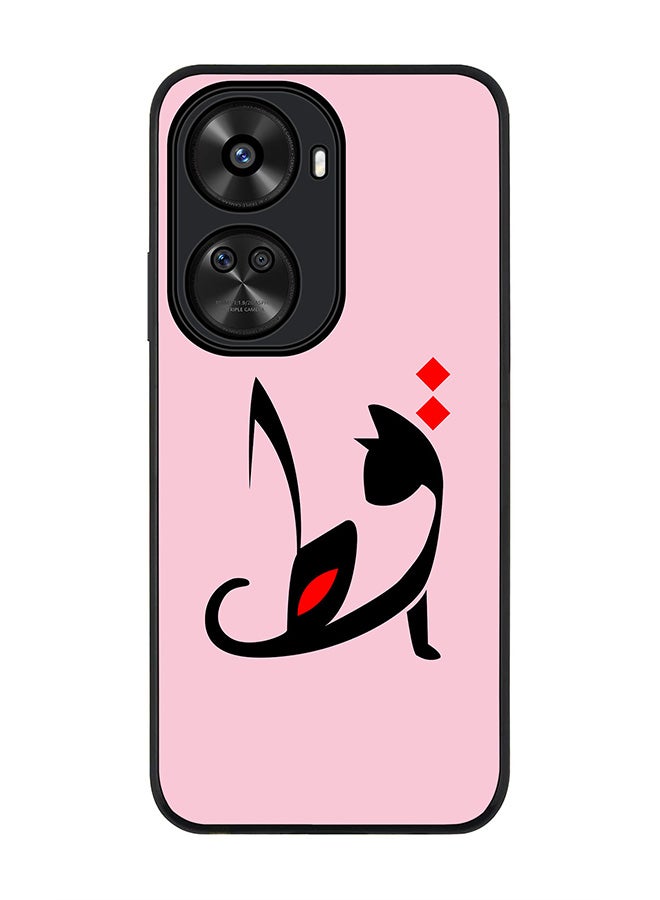 Stylizedd Rugged Black edge case for Huawei nova 12 SE / Huawei nova 11 SE 4G, Slim fit Soft Case Flexible Rubber Edges Anti Drop TPU Gel Thin Cover -  Cat - Image 1