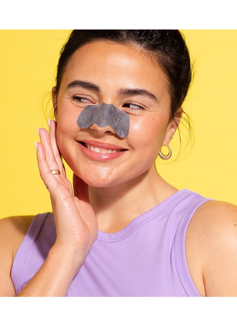 SKIN REPUBLIC - Skin Republic Charcoal Nose Strip deep cleansing, Removes Blackheads Instantly (6 Strips) - Image 1