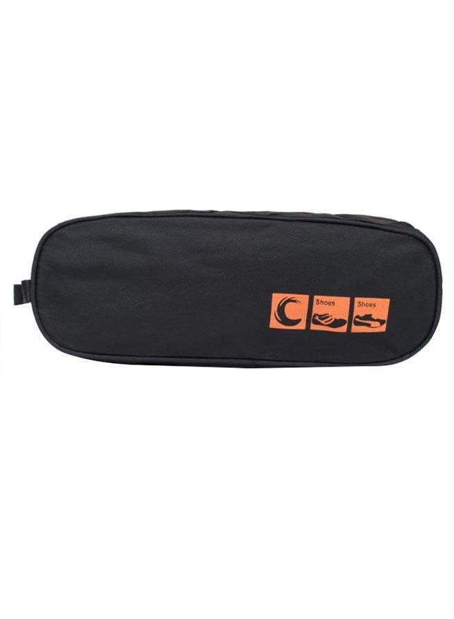 NIBEMINENT Waterproof Portable Shoe Bag Black/Clear  - Image 1