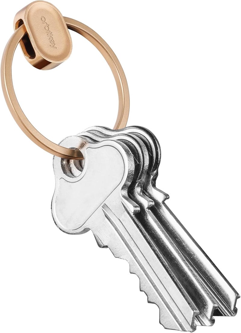 Orbitkey Ring v2 - Rose Gold, Modern Key Organizer - Image 1