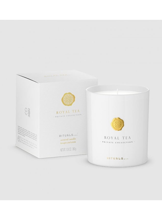 شمعة ريتوالز المعطرة برائحة الشاي الملكي، 360 جرام