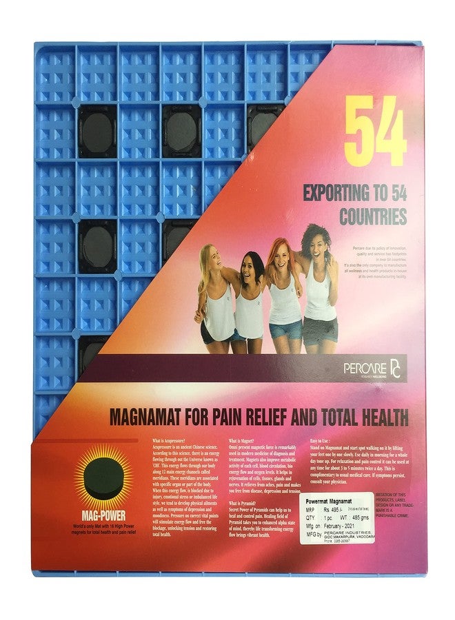 AHCS Acupressure Mat Magnetic Pyramidal Therapy Energy Pain Relief And Total Health (Magnamat) - Image 3