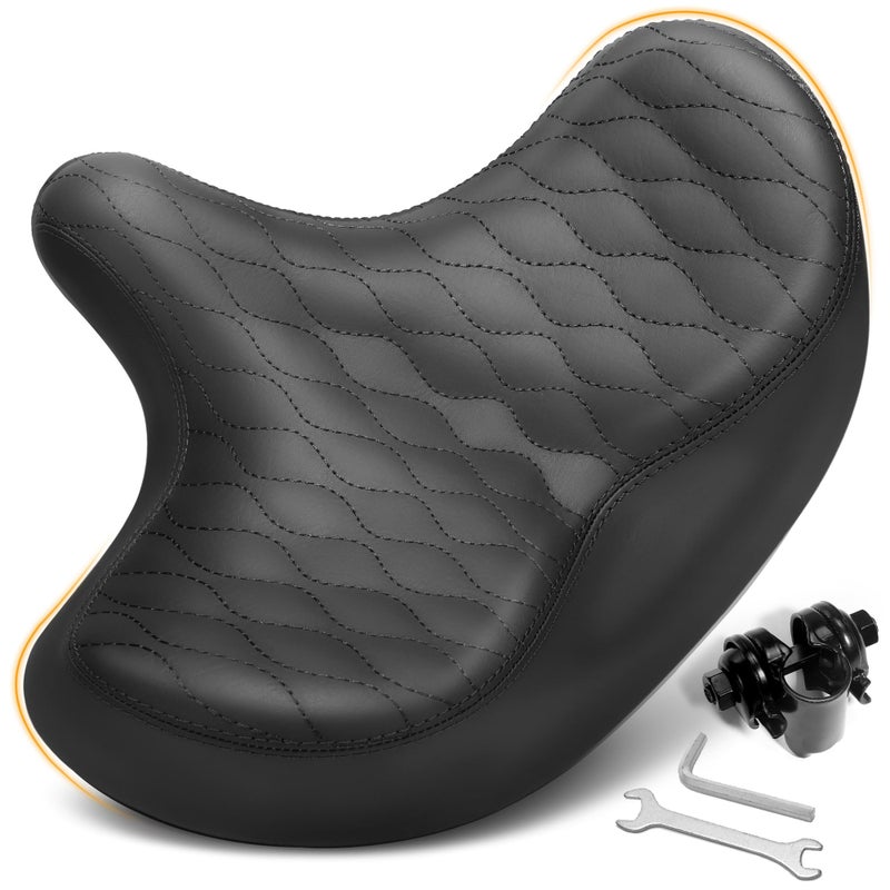 Phroxbik Wide Bicycle Seats for Comfort Men & Women, Oversized & Extra Soft Padded Bike Seat Cushion, Comfortable Large Bike Saddle for Ebike, Mountain Bike, Beach Cruiser, Stationary Exercise Bike - Image 1