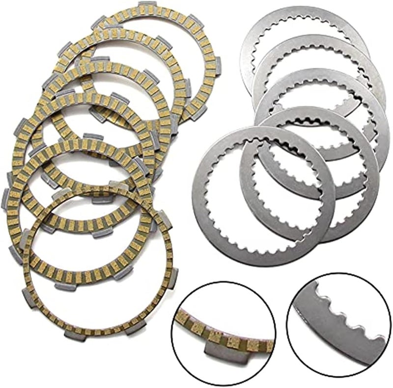 DEMULAX Motorcycle Clutch Friction Disc Set - Image 3