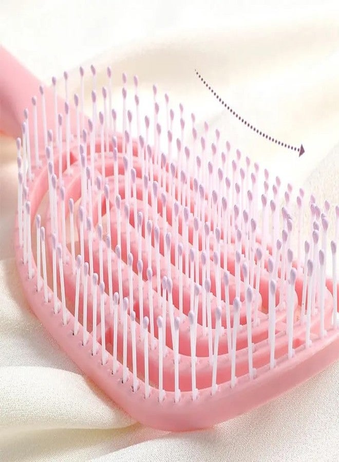 LEVGRY Detangling Hair Brush Hollow out Comb Easy to Use Hair Brush for Woman Say Goodbye to Knots Suitable for Thick Hair, Straightening Brushes for Straight, Curly & Wet Hair - Image 5