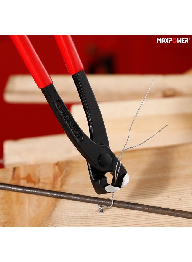 MAXPOWER 3PCS Nail Puller Set, 9 inch End Cutting Nippers, 7 inch End Cutting Pliers, 8 inch Carpenter's Pincers - Image 5