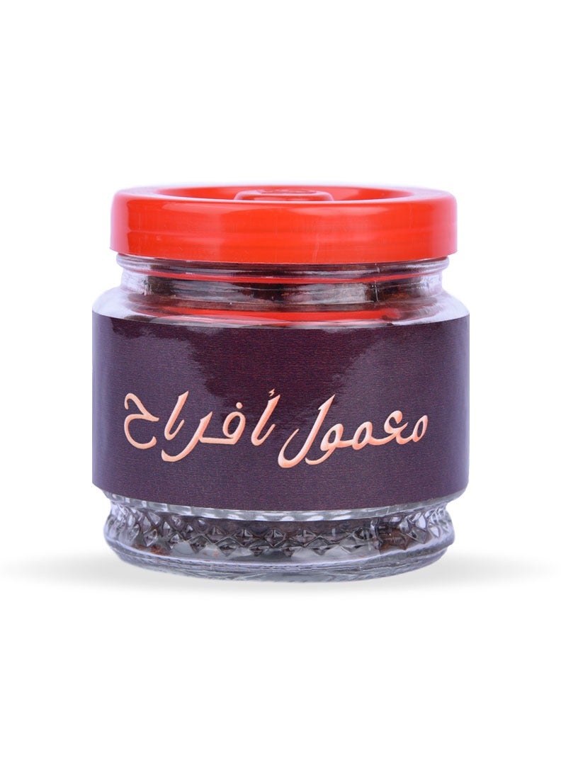 بخور معمول زفاف للعود شفاف/ أحمر 250جرام